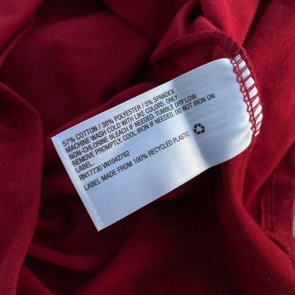 Ingrid and Isabel Maternity Red Dress Long Sleeve Dress Size XXL - Picture 12 of 13